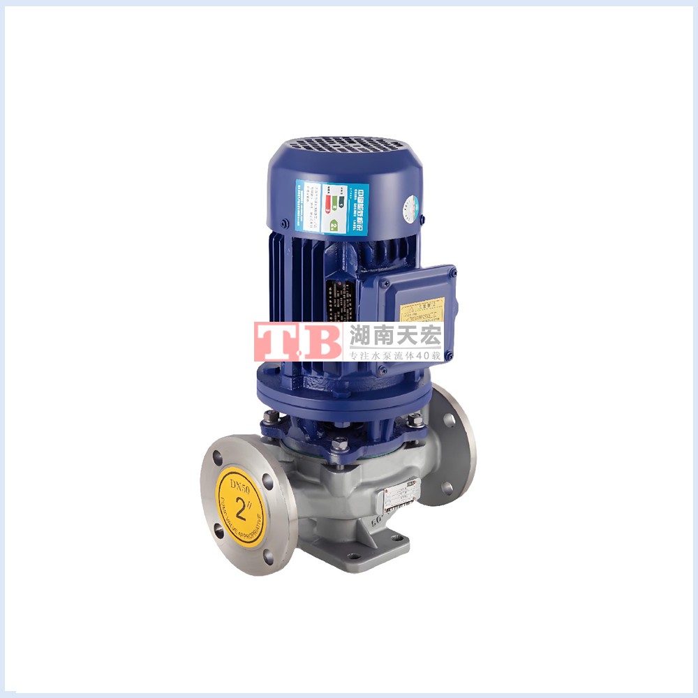 IHG型化工立式管道泵